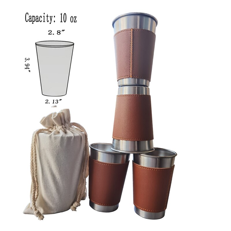 Travel Cups Set Stainless Steel