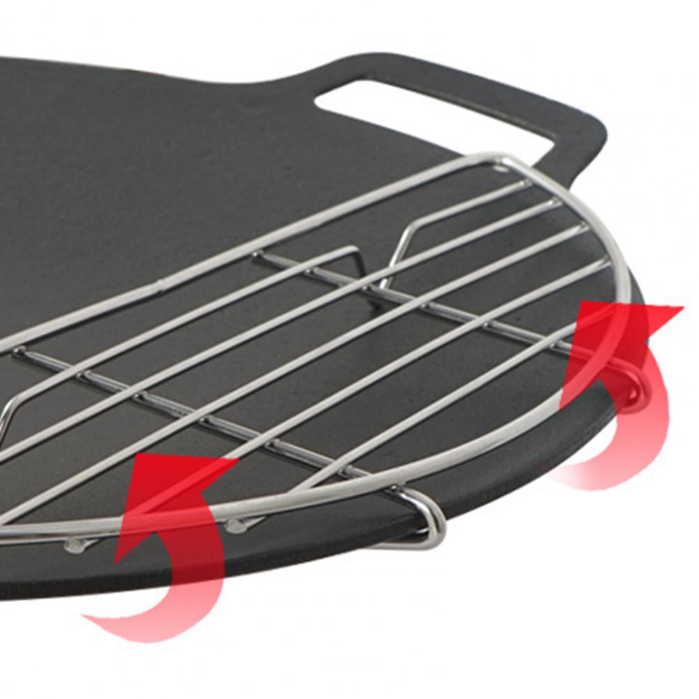 Stainless steel barbecue grill grate