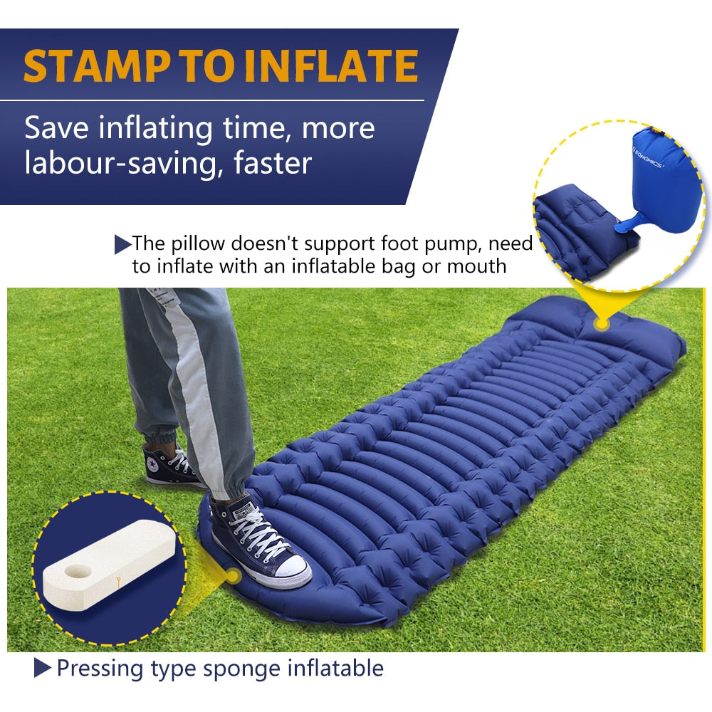 Camping Sleeping Pad Inflatable Mat