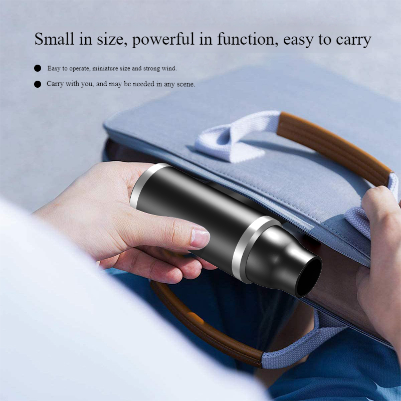 Violent turbo fan 110,000 rpm brushless small car dust removal snow blowing water ultra-strong handheld portable small fan