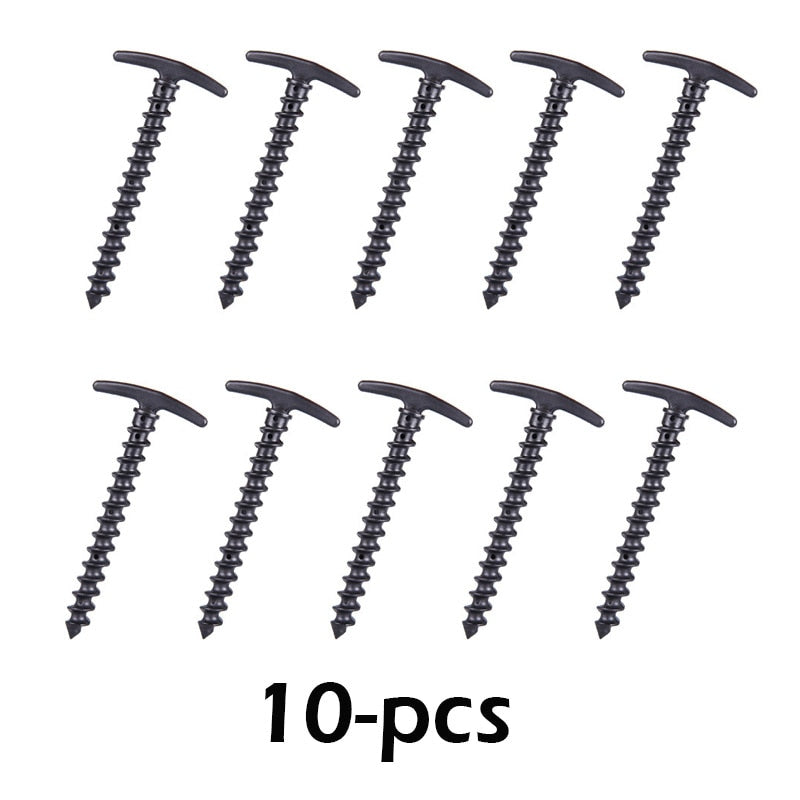 10pcs Camping Tent Pegs Ground