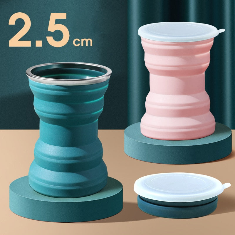320ml Silicone Folding Cup