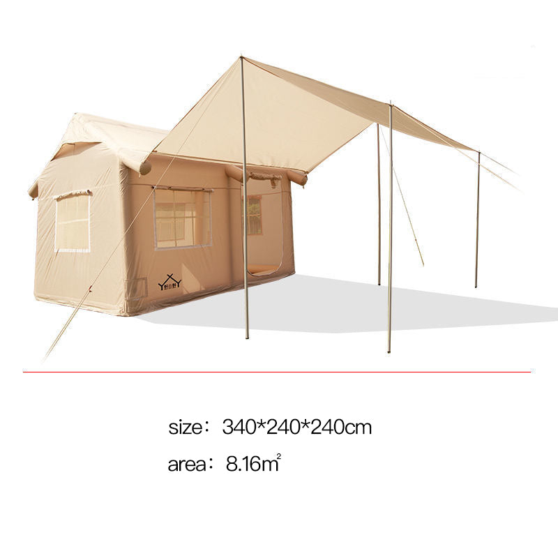Yumecamp slingshot inflatable tent