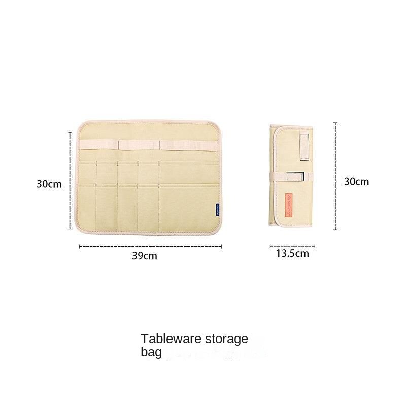 Picnic Tableware Storage Bag